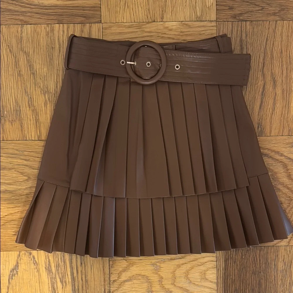 Zara structured pleated